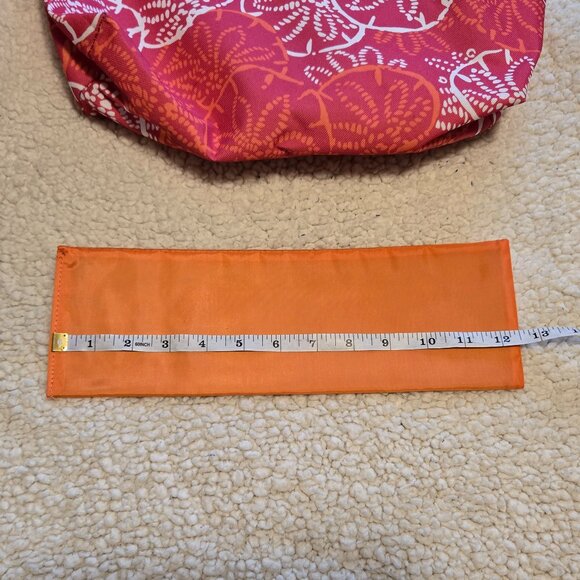 Lilly Pulitzer for Estee Lauder Pink & White Sand Dollar Cotton Canvas Tote Bag - Picture 12 of 13